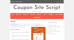Desktop Screenshot of couponsitescript.com