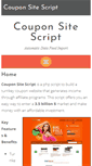 Mobile Screenshot of couponsitescript.com